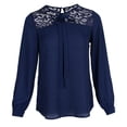 thumbnail image 4 of Blusa de Manga informal para mujer Hugo Camisa de gasa S M L XL, 4 of 10