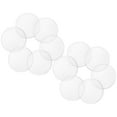 thumbnail image 2 of 12pcs Clear Glass Table Bumpers Non-Adhesive Rubber Pads Glass Table Spacers, 2 of 8