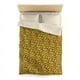 thumbnail image 4 of Funda Nórdica Microfibra Floral Amarillo, 4 of 8