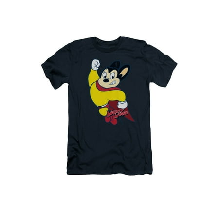 Mighty Mouse Cartoon CBS TV Series Classic Hero Adult T-Shirt Tee
