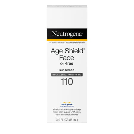 Neutrogena Age Shield Face Oil-Free Sunscreen SPF 110, 3 fl. (Best Face Sunscreen For Melasma)