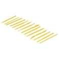 thumbnail image 5 of 14-Piece Plastic Craft Clay Modeling Tool Set for Shaping, Sculpting, and Cake Embossing Decor - Yellow, 5 of 8
