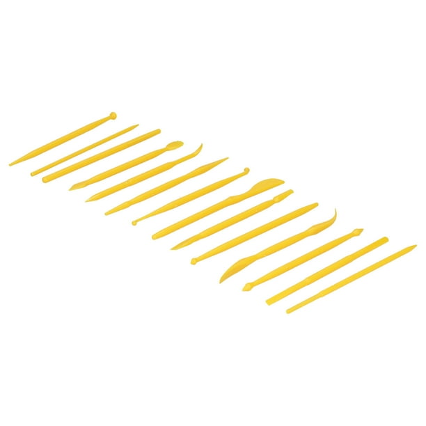 Herramienta de arcilla polimérica, herramienta de tallado de arcilla 14PCS / Set para el hogar para la escuela Ecomeon no