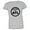 Heather Grey, variant on PleaseMeTees™ Womens From Born Made In Atlanta GA Logo Label Tag HQ Tee