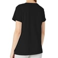 thumbnail image 2 of XCHQRTI Journey Shirts Women I'm Mostly Peace Love And Light Funny T-shirt Womens Graphic Printed Short Sleeve Tops Tee, 2 of 5