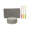 thumbnail image 1 of Yuarrent Tablero de escritura de luz nocturna para niños Tablero de luz de mensajes USB Tablero de mensajes USB Luz de vacaciones Decoración del hogar B Toque abrir, 1 of 6