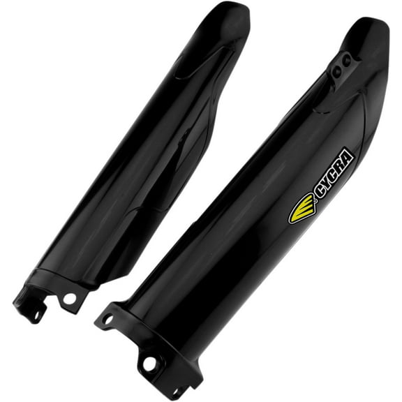 Cycra Black Plastic Lower Front Fork Guards (1CYC-6909-12)