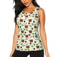 thumbnail image 3 of Goofa Cute Bear Printed Womens Workout Tops for Women Sleeveless Yoga Shirts Athletic Running Tank Tops Sleeveless Gym Clothes Workout Apparel-Medium, 3 of 9