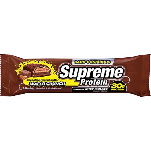 Supreme Protein Carb Conscious Chocolate Peanut Butter Wafer Crunch Bar