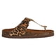 thumbnail image 2 of Huarache Para Mujer CASTALIA Animal Print Hebilla Ajustable, 2 of 3