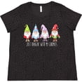 thumbnail image 3 of Inktastic Christmas Hangin with My Gnomies Women's Plus Size T-Shirt, 3 of 5