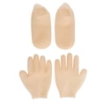 thumbnail image 2 of Guantes De Loción Infundidos, Calcetines Para El Talón, Guantes De Gel Hidratante, Calcetines De Silicona Hidratante Para El Cuidado De Los Pies, 2 of 7