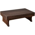 thumbnail image 1 of Wood Step Stool, Portable Rectangle Bed Stool, Small Step Ladder for Kitchen & Bathroom, Foot Rest Stool Under Desk, Large Surface, Strong and Durable for Kids, Adults and Elders, 1 of 9