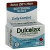 Dulcolax Stool Softener Laxative Liquid Gel Tablets for Gentle Constipation Relief 30ct