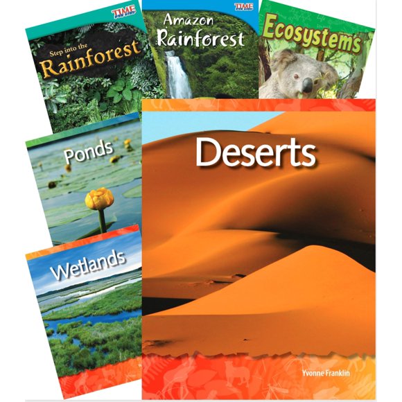 Biomes and Habitats 10-Book Set (Language Arts)