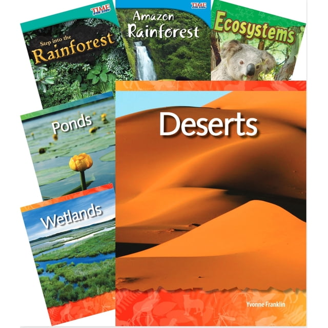 Biomes and Habitats 10-Book Set (Language Arts)