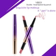 thumbnail image 3 of 3 Pcs Lipliner And Lipstick Set Kit For Women, Long Lasting Matte Lipstick With Lip Liner Pencil Combo Lipliners Pencil Set, 3 of 4