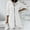 White, variant on Womens Hooded Long Coat Fashion Hem Irregular Full Zipper Sweatshirt Jacket, Winter Outwears Hooded Drawstring Coat with Pockets