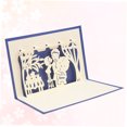 thumbnail image 4 of unbranded 1Ud Tarjeta Regalo 3D Color Beige Con Tridimensional Para Festivales, 4 of 7