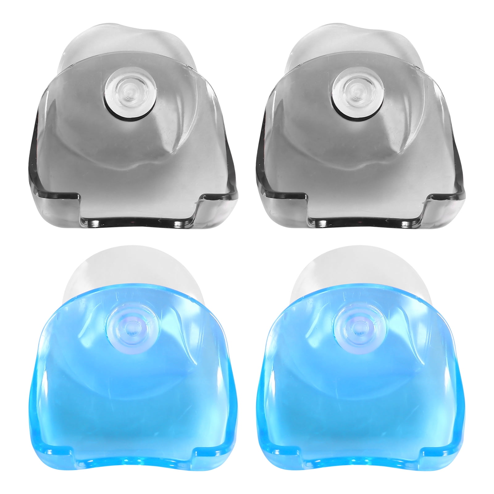4pcs Razor Holder Rack with Suction Cup Holder Shower Bathroom Shaver Holder