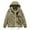 Khaki, variant on Man's Down Jackets And Parkas Autumn And Winter Lamb Wool Large Size Hooded Padded Jacket With Wool Overalls Quilted Jacket Warm Thicken Puffer Jacket Novetly Clothes