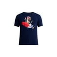 thumbnail image 5 of 4th of July Cat Popsicle Men’s and Big Men's Graphic Tee by Way to Celebrate, Sizes XS-3XL, 5 of 5