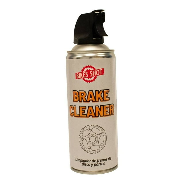 Limpiador Bikes Shot de Frenos de Disco y Partes Lata con 400 ml Gris