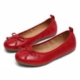 thumbnail image 3 of Rexoro Women Ballet Flats Elastic Round Toe Bow Foldable Dance Shoes Comfort Casual, 3 of 7