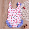 thumbnail image 4 of DPTALR Children Kids Girls Bikini Bowknot Beach Swimsuits Bathing Suits, 4 of 9