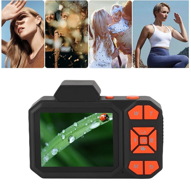 Cámara Digital 4K, Cámara De Vlogging De 65MP Con Sensor CMOS Y Zoom Digital 18x, Pantalla HD HD De 2.88 Pulgadas, Flash LED Incorporado Para Fotografía Y Viaje