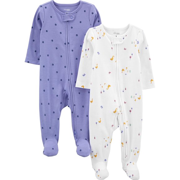 Sleep and Play Simple Joys de Carter's Baby Girls de 0 a 3 meses