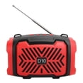 thumbnail image 2 of D10 Bluetooth V5.0 Wireless Speaker USB Micro Speaker with Light Strap Support FM Red, 2 of 5