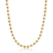 Michelle Campbell Jewelry Women's Dottie Pearl Choker Necklace, Brass with 14k Yellow Gold Overlay and Faux Pearl details
