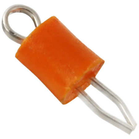 Pack of 19 5003 Orange PC Test Point  Miniature Phosphor Bronze Silver Plating Through Hole Mounting Type