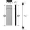 High Speed Mini External Hard Drive SSD USB 3.0 Portable External Solid State Drives TYPE-C Mobile SSD