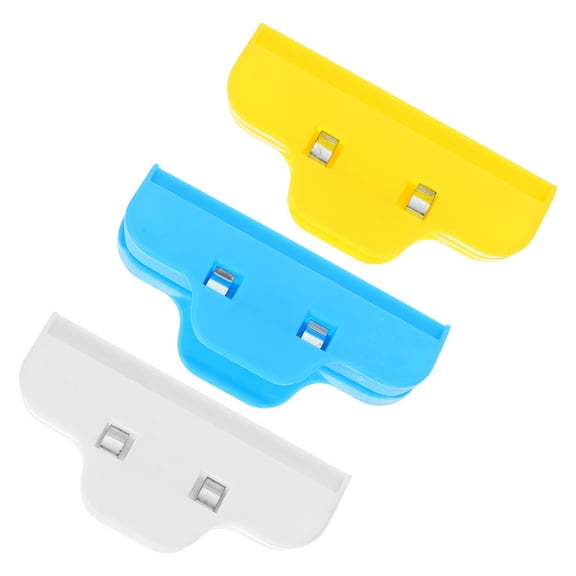 Homoyoyo Plastic Quilting Clips Assorted Color for Smooth Crafting and Accurate Positioning in Garden 3Pcs
