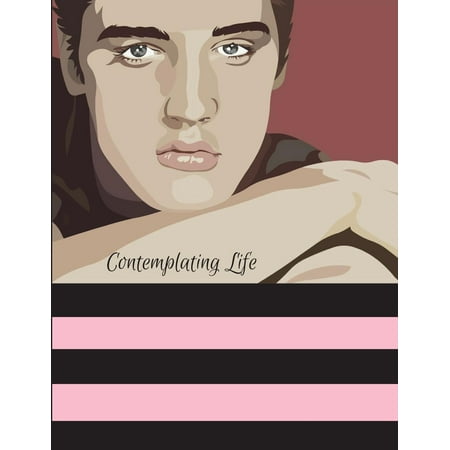 - Elvis Presley Contemplating Life: Composition Notebook - College Ruled, 8.5 X 11, 110 Pages: Journal, Diary, Note Pad (Paperback)