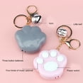 thumbnail image 6 of Visland 1 / 3 PCS Cat Paw Push Toy Fidget Toy Mini Stress Relief Hand Toys Keychain Toy Push Bubble Wrap Anxiety Stress Reliever Office Desk Toy for Kids Adults, 6 of 8