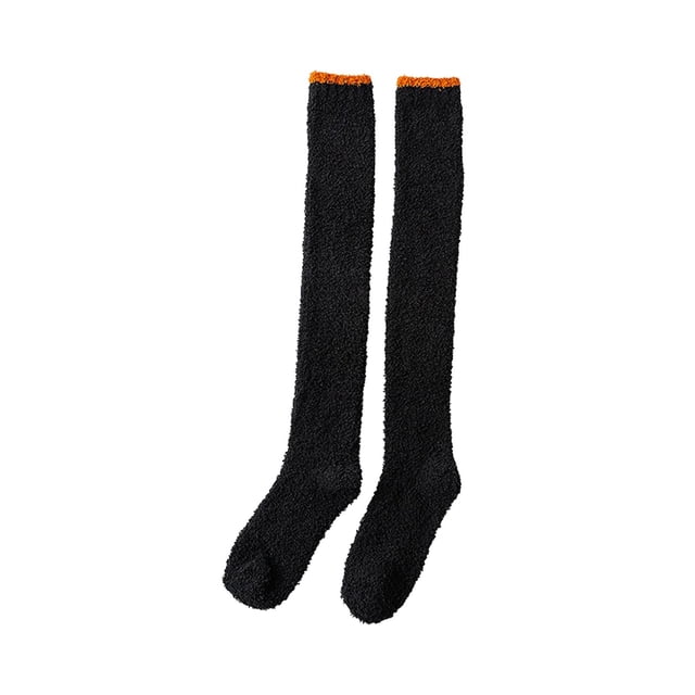 1 par de calcetines para dormir para pies fríos, calcetines suaves transpirables, medias hasta el muslo para mujer, calcetines por encima de la 15cmx6cm Fernando Calcetines largos hasta la rodilla