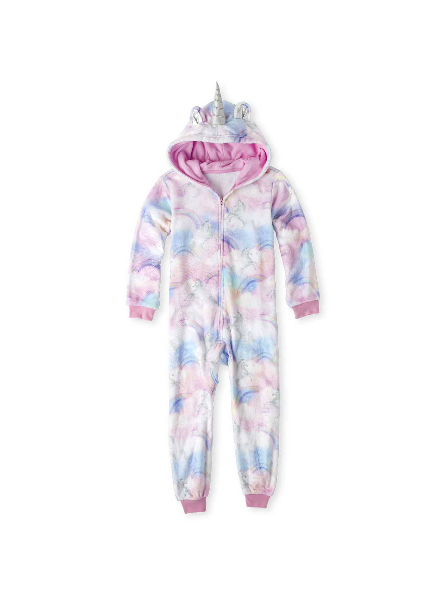 The Childrens Place Girls Long Sleeve Tie Dye Graphic Top