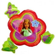 Barbie Garden Supershape Foil Mylar Balloon, 1 Count