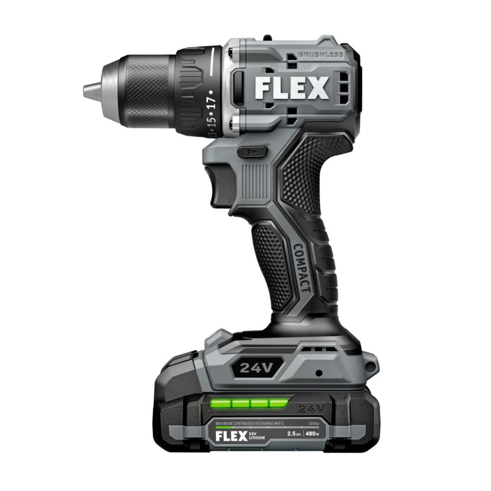 Flex Flex 1/2" 2 Speed Compact Drill Driver Kit