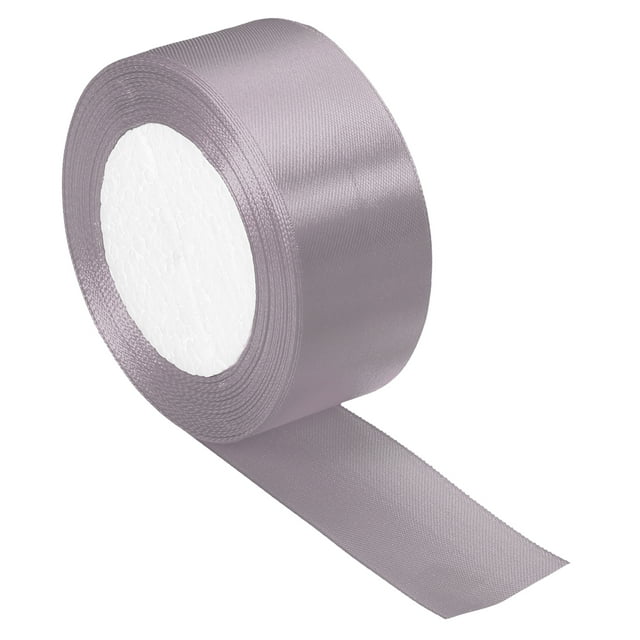 Unique Bargains 1.5 Inch Wide 24 Yards Satin Ribbon, Double Face Solid Crafts Roll for Party Home DIY Wrapping Decoration, Pink