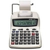 Victor 1208-2 Two-Color Compact Printing Calculator, Black/Red Print, 2.3 Lines/Sec