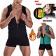 thumbnail image 3 of Moldeador de cuerpo para hombres, entrenador de cintura, traje de Sauna, chaleco de sudor, ropa interior adelgazante, camisa para perder peso, quemador de grasa, camisetas sin mangas de entrenamiento, 3 of 4
