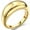 Gold, variant on Stainless Steel Hight Polished Classic Plain Wedding Band Statement Ring
