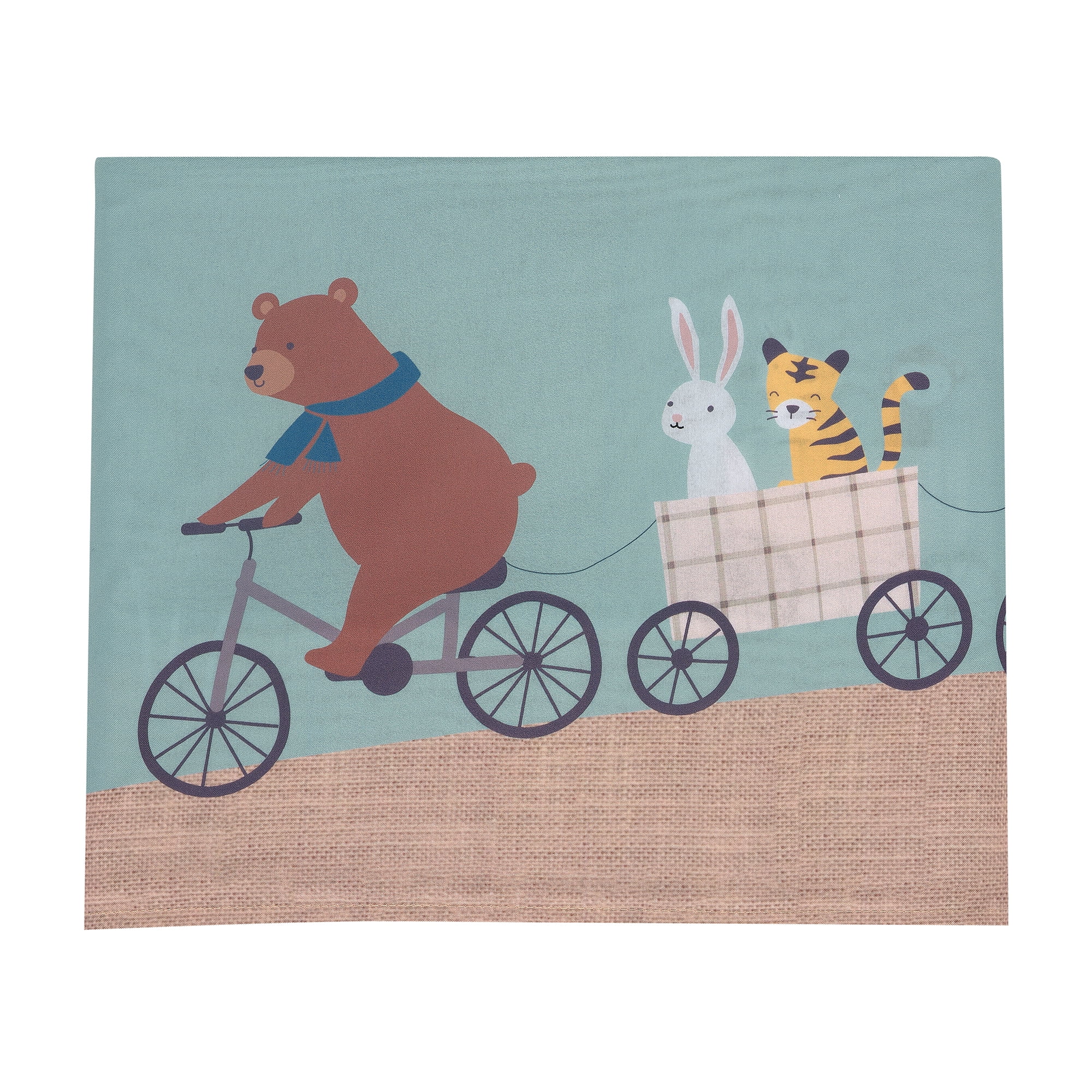 Bedtime Originals Up Up & Away 3-Piece Animals/Hot Air Balloon Crib Bedding Set