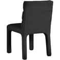 thumbnail image 2 of Meridian Furniture Kai Black Boucle Fabric Dining Chair, 2 of 10