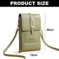 thumbnail image 2 of Nuevo bolso colgante transparente para teléfono móvil con pantalla táctil de Pu, bolso multifuncional para teléfono móvil, 2 of 4