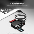 thumbnail image 4 of kawau Kawau 80cm USB 3.0 Multi-Card Reader - Supports TF/SD/MS/CF Cards, High-Speed Data Transfer, Compatible with Windows, Mac OS, Linux - Compact Design with RTS5309 Chip for Enhanced Performance, 4 of 6